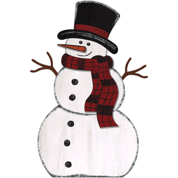 The Holiday Aisle® Snowman Porch Sitter Wayfair Canada